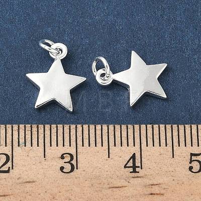 Rack Plating Brass Pendants KK-Z008-16S-1