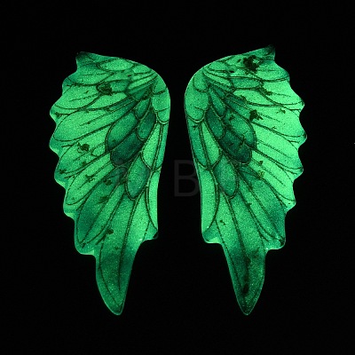 Luminous Transparent Epoxy Resin Pendants RE-CBAE738-02C-1