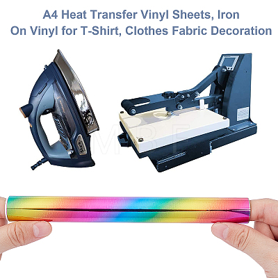 A4 Hot Stamping Foil Paper DIY-WH0193-02D-1