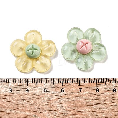 Transparent Resin Decoden Cabochons RESI-S04-07-1