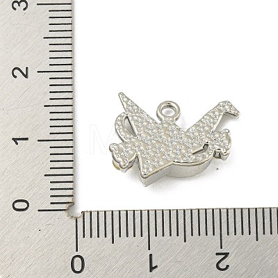 Alloy Rhinestone Pendants ENAM-I060-06P-1