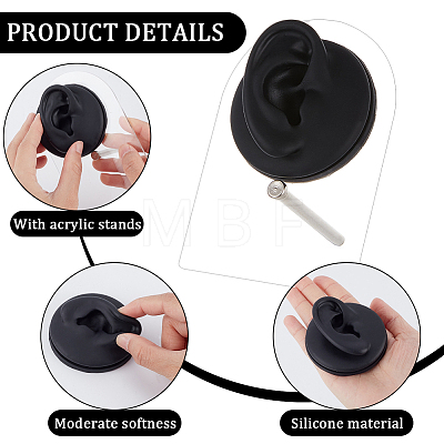 Soft Silicone Flexible Model Body Part Displays ODIS-WH0061-29E-1