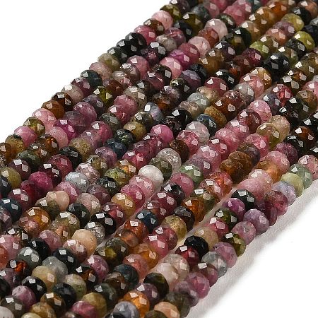 Natural Tourmaline Beads Strands G-Q002-A01-01-1