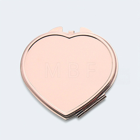 DIY Iron Cosmetic Mirrors DIY-L056-01RG-1