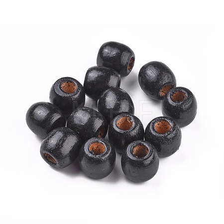 Dyed Natural Wood Beads X-WOOD-Q007-16mm-10-LF-1