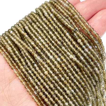 Natural Labradorite Beads Strands G-M438-A01-02-1