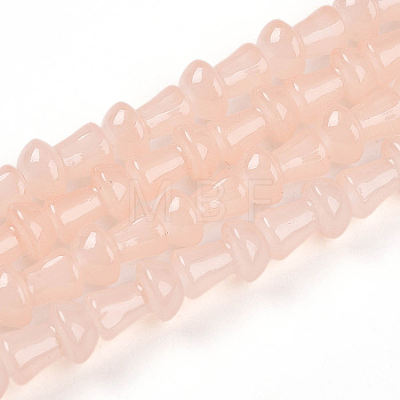 Baking Paint Glass Beads Strands DGLA-N007-01D-1