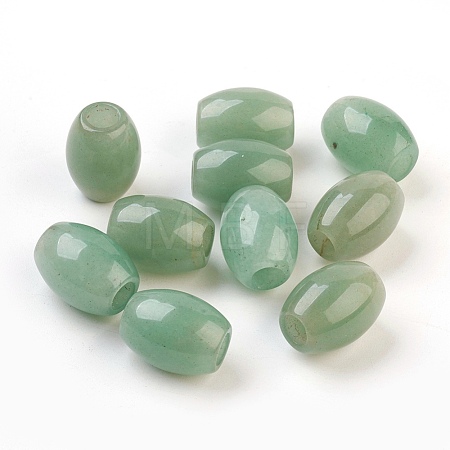 Natural Green Aventurine European Beads G-F580-A05-1