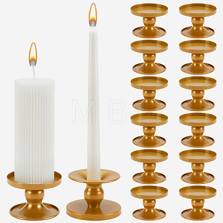 16Pcs Iron Candle Holders AJEW-WA0003-82-1