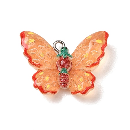 Transparent Resin Pendants RE-CBA5B90-03F-1