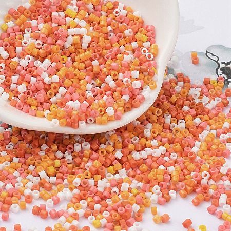 Baking Paint Glass Seed Beads X-SEED-S042-05B-45-1