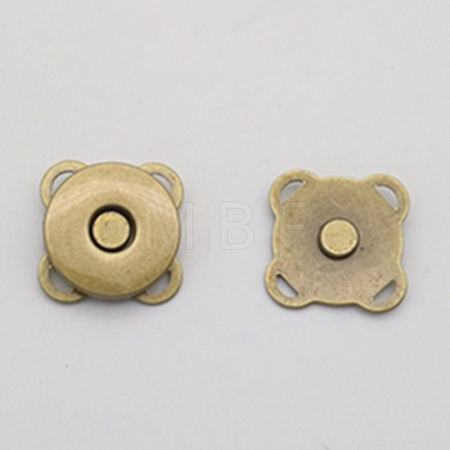 Alloy Magnetic Buttons Snap Magnet Fastener X-PURS-PW0005-066B-AB-1