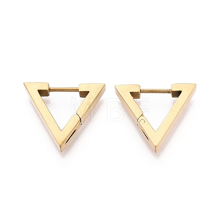 304 Stainless Steel Hoop Earrings STAS-T074-39G-B-1