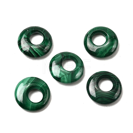 Natural Malachite Pendants G-K350-01-1
