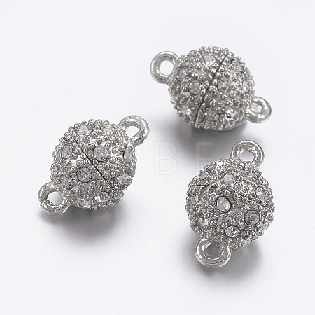 Alloy Magnetic Clasps X-BSAHH049-1