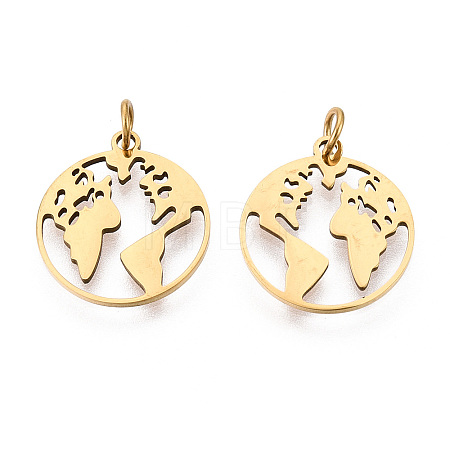 201 Stainless Steel Pendants STAS-S105-T562D-2-1