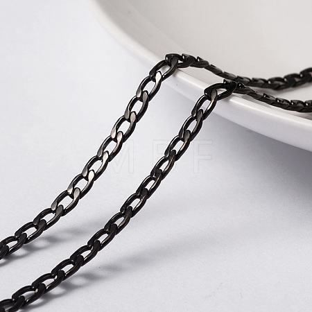 304 Stainless Steel Twisted Chain Curb Chains CHS-H007-29B-1