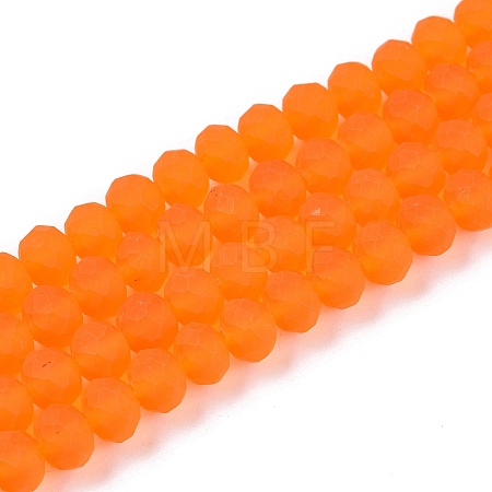 Transparent Glass Beads Strands EGLA-A044-T6mm-MD25-1
