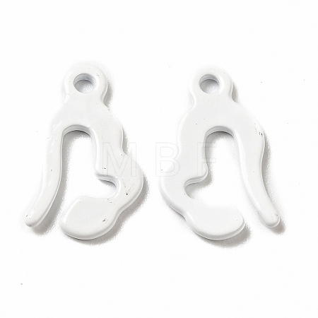 Spray Painted 201 Stainless Steel Charms STAS-G304-27A-1
