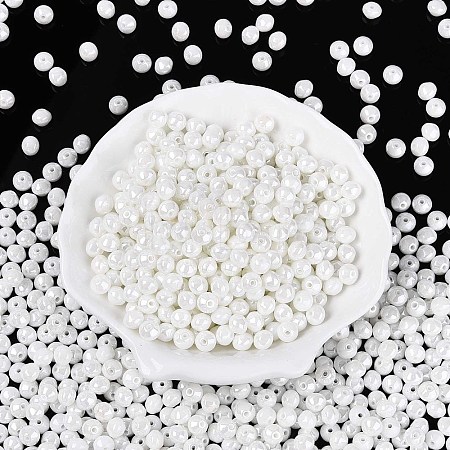 Opaque Colours Glass Seed Beads SEED-N007-34A-1