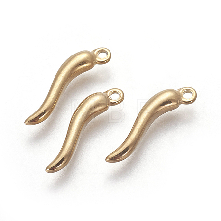 PVD Vacuum Plating 304 Stainless Steel Pendants STAS-I101-12G-1