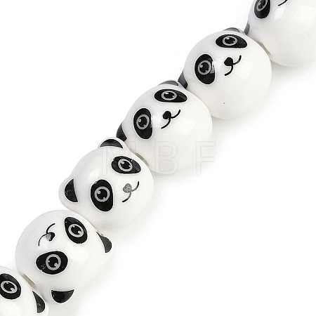 Handmade Porcelain Beads Strands PORC-P029-02A-1