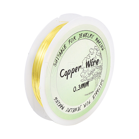 Round Copper Jewelry Wire CWIR-YW0001-03B-01-1