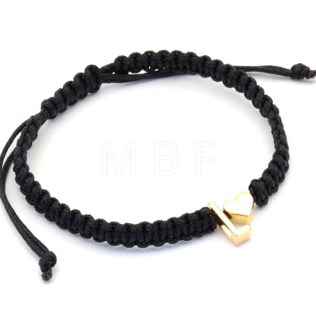 Alloy Beads Braided Bead Bracelets FS-WGADCE6-12-1