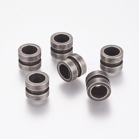 304 Stainless Steel Beads STAS-E144-028AS1-1