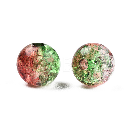 Transparent Crackle Acrylic Beads LS-CACR-N002-13A-1