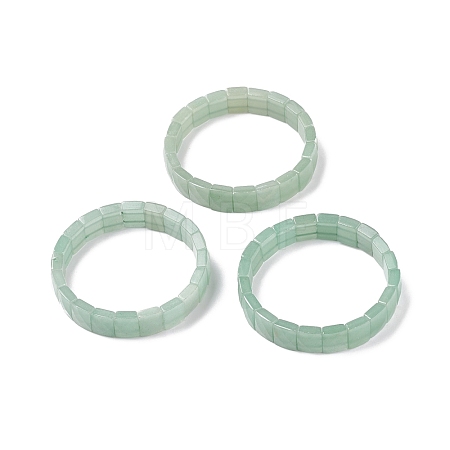Natural Green Aventurine Stretch Bracelets BJEW-F406-B20-1