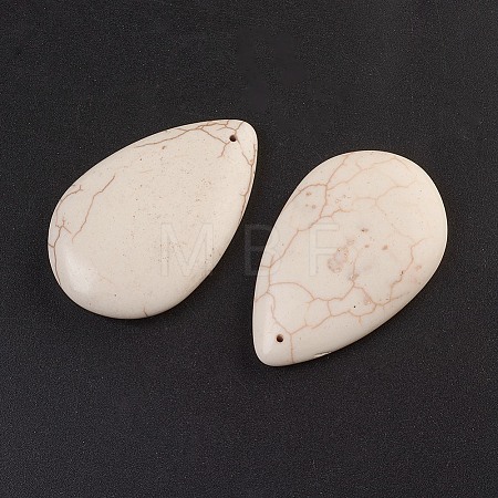 Synthetic Turquoise Big Pendants G-E457-09A-1