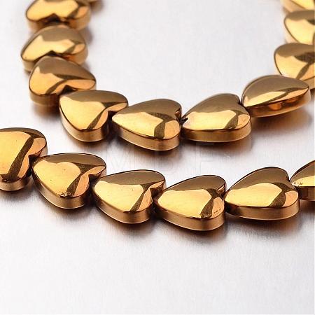 Electroplate Non-magnetic Synthetic Hematite Bead Strands G-F300-22B-03-1