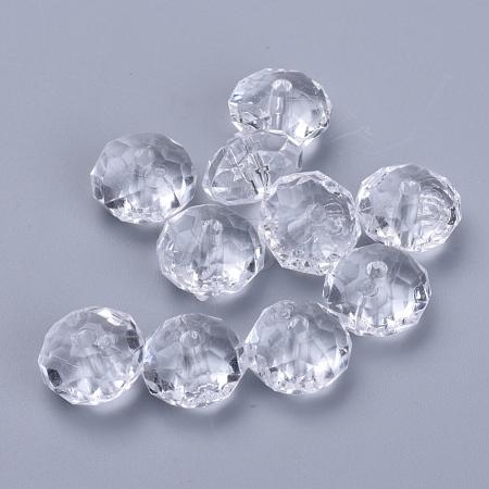Transparent Acrylic Beads TACR-Q258-12mm-V01-1