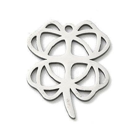 Hollow 201 Stainless Steel Pendants STAS-B136-13P-1