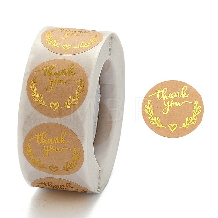 1 Inch Thank You Stickers DIY-G013-A11-1
