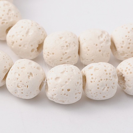 Natural Lava Rock Bead Strands G-L435-03-10mm-11-1