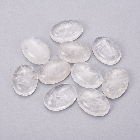 Natural Quartz Crystal Cabochons G-I219-07A-1