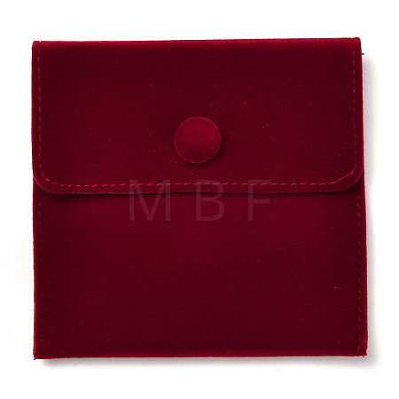 Square Velvet Jewelry Bags X-TP-B001-01B-01-1
