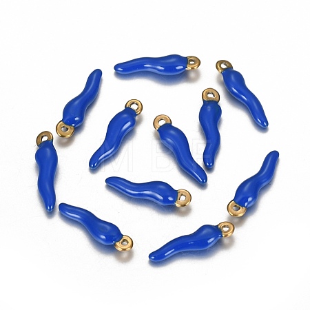 Ion Plating(IP) 304 Stainless Steel Pendants STAS-I157-05G-02-1