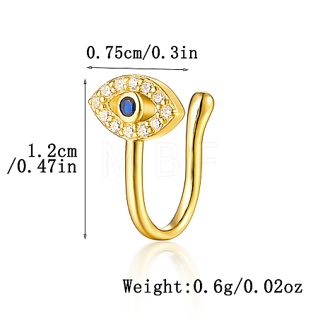 Fashionable S925 Silver Nose Clip with Star IM7825-1-1