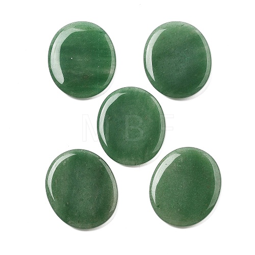 Natural Green Aventurine Cabochons G-A258-01I-1