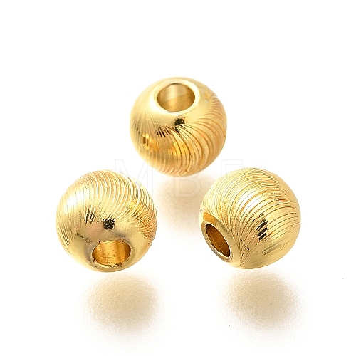 Brass Beads KK-M312-05G-1