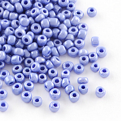 (Repacking Service Available) Glass Seed Beads SEED-C021-4mm-123B-1