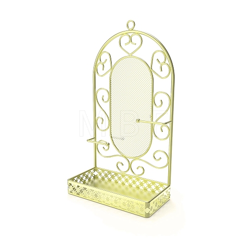 Iron Earring Holder Storage Display PW-WGBC405-03-1