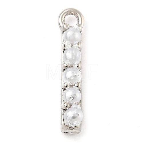 Plastic Imitation Pearl Pendants KK-P230-17P-I-1