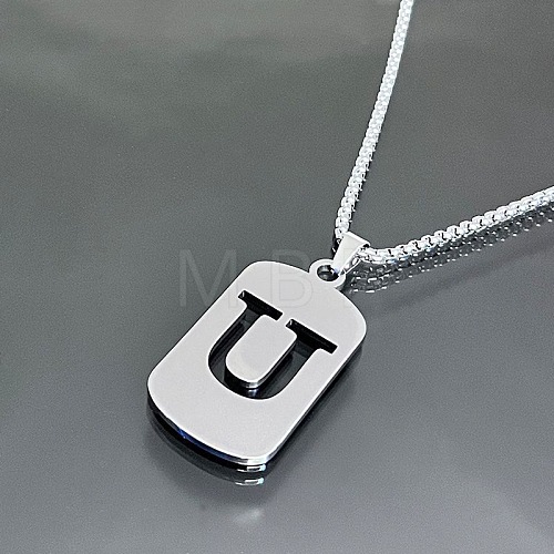 Titanium Steel Box Chain Necklaces YT2090-21-1