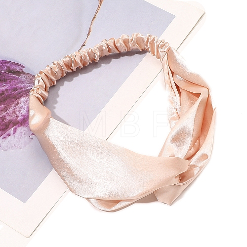 Satin Cloth HairBands PW-WG066A7-02-1