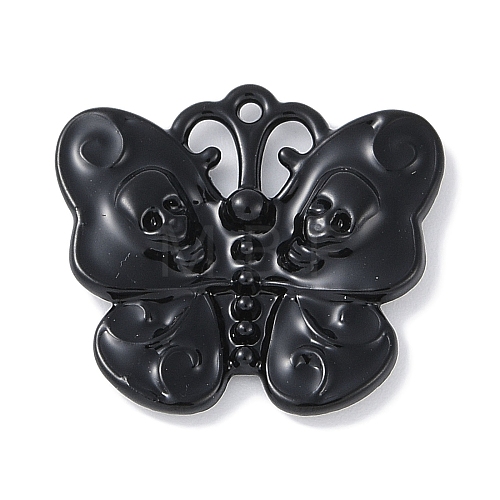 Halloween Rack Plating Alloy Enamel Pendants PALLOY-F018-27EB-01-1