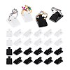 40Pcs 2 Colors Plastic Ring Holder KY-PH0002-37-6